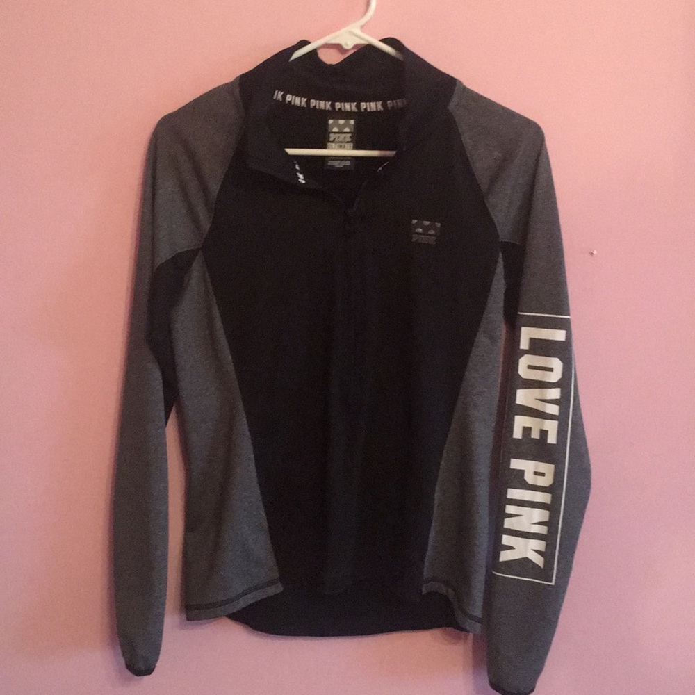 💜VS Pink 3/4 Zip Up💜